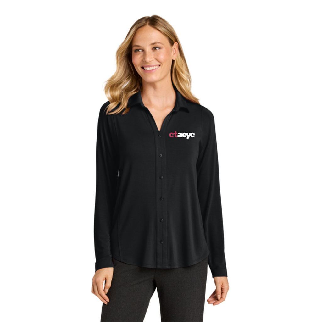 Port Authority® Women’s Luxe Knit Button Tunic