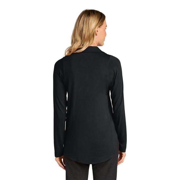 Port Authority® Women’s Luxe Knit Button Tunic