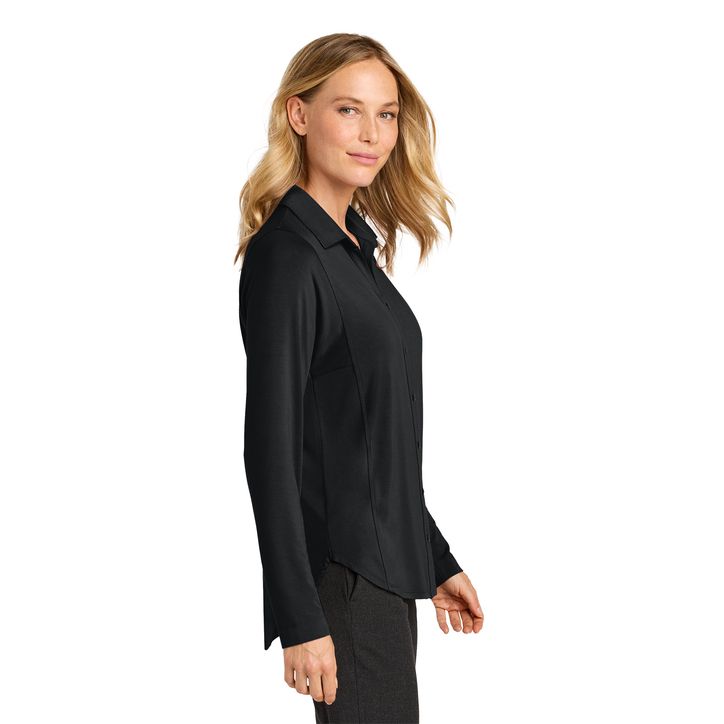 Port Authority® Women’s Luxe Knit Button Tunic