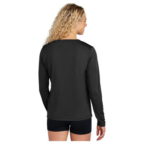 Sport-Tek® Women's Long Sleeve PosiCharge® Competitor™ V-Neck Tee
